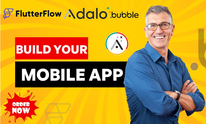 Gig Preview - Build web apps  saas mvps  mobile apps with bubble adalo and buildfire