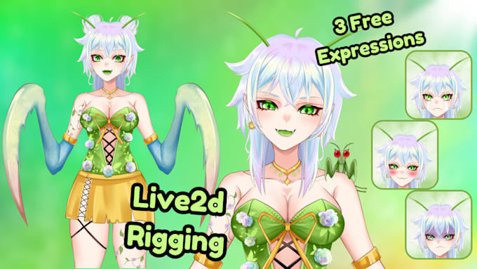 Bestseller - rig your vtuber model in live2d