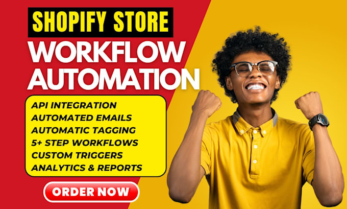 Gig Preview - Setup shopify store workflow automations flow zapier mesa mechanic hextom react