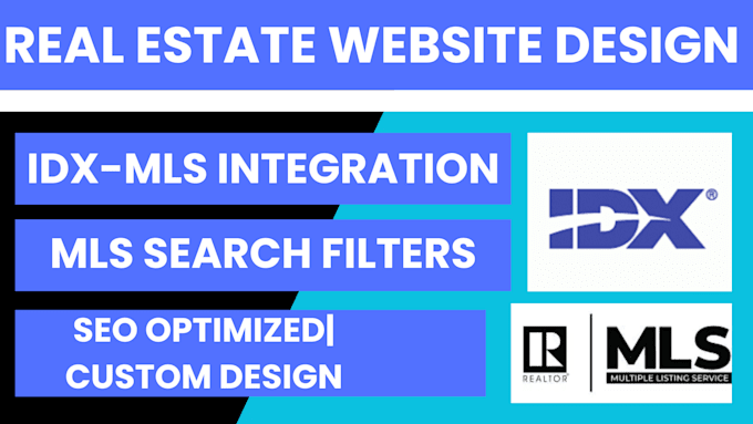 Gig Preview - Design your real estate website in word press with idx integration