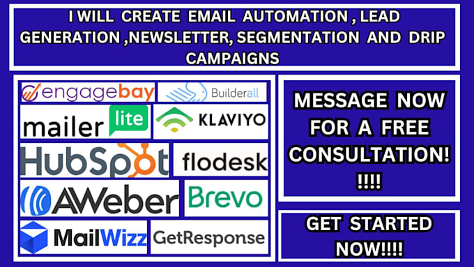 Bestseller - setup email automation lead generation segmentation drip campaign on aweber