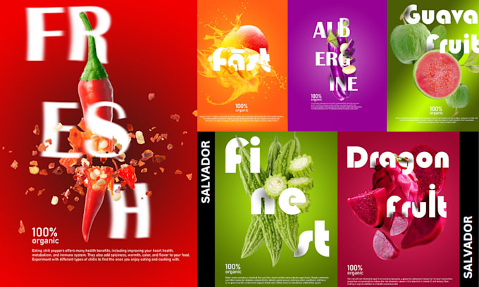 Gig Preview - Design eye catching posters and banners for your products or services