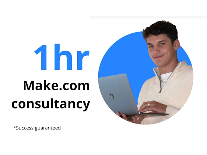 Gig Preview - Provide you with an hour of make com consultancy