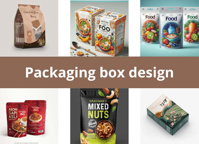 Gig Preview - Create fantastic box design and product packaging design