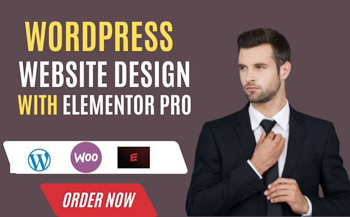 Gig Preview - Create responsive wordpress website gohighlevel landing page with elementor pro