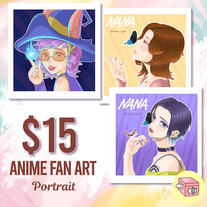 Gig Preview - Draw any character or fanart in anime style