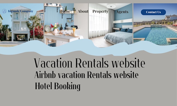 Gig Preview - Do vacation rental website airbnb vacation rental direct booking website