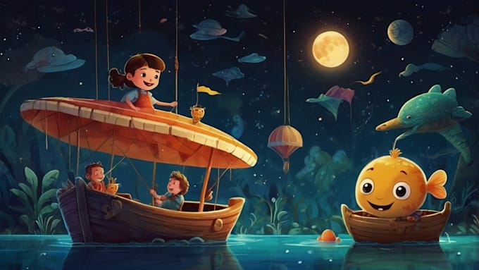 Bestseller - design unique children book illustrations