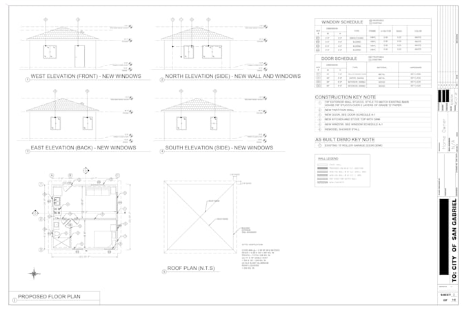 Gig Preview - Design and draft architectural drawings