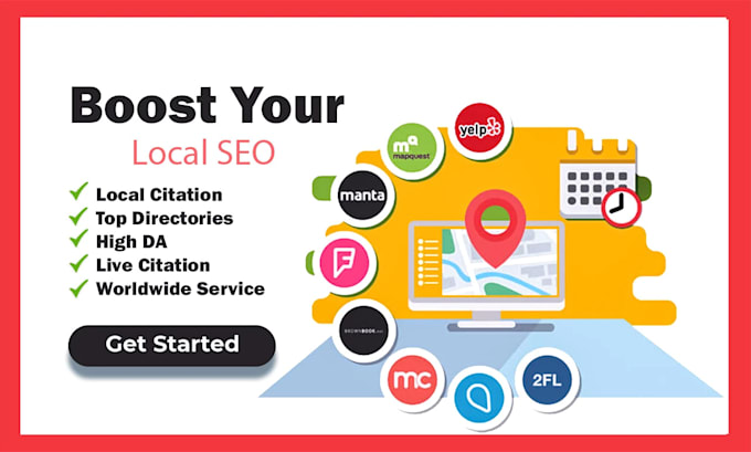 Gig Preview - Do local SEO service to boost your rankings