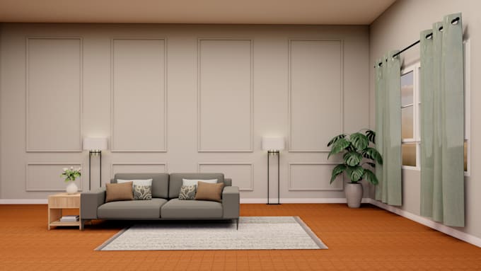 Gig Preview - Help you custom make furniture 3d assets for your models