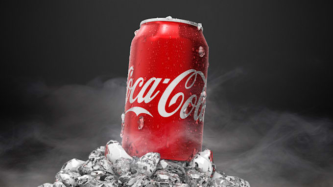 Gig Preview - 3d beverage animation 3d soda can animation 3d soda animation product wine ads