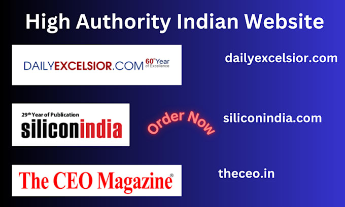 Gig Preview - Do post on indian websites silicon india, daily excelsior and the CEO magazine