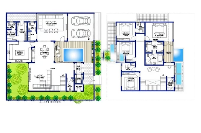 Bestseller - design detailed architectural floor plans and facades for your project