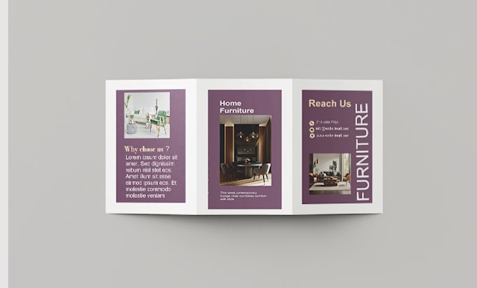 Gig Preview - Design company brochure, bifold, trifold brochure, pamphlet or leaflet