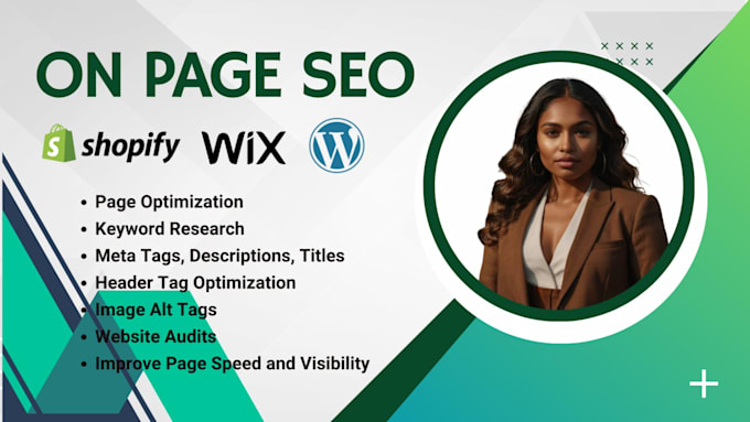 Gig Preview - Do onpage SEO for shopify, wix and wordpress websites