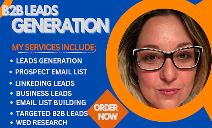 Gig Preview - Provide b2b leads, linkedin leads, and email list building