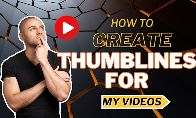 Gig Preview - Create thumbnails for your youtube and improve your views