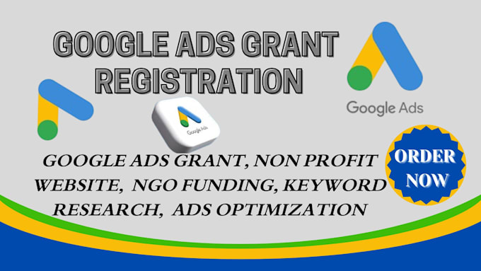 Gig Preview - Setup manage optimize your google ads grant campaign for non profit ngo