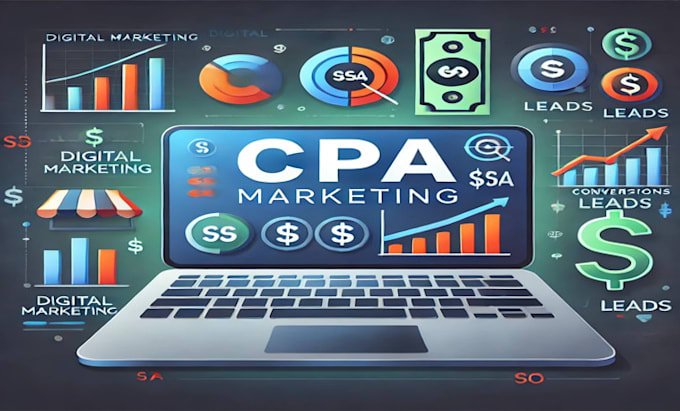 Gig Preview - Handle CPA marketing, affiliate links, CPA offers, black friday deals