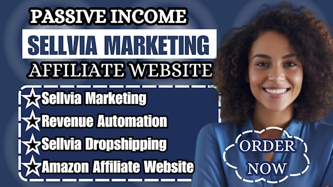 Gig Preview - Sellvia marketing, autopilot amazon affiliate website, amazon affiliate website