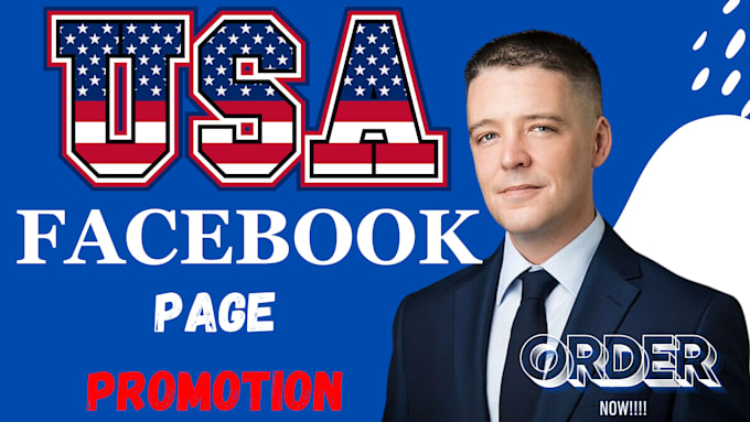 Gig Preview - Usa promotion, facebo0k promote, page promtion, faceb0ok marketing