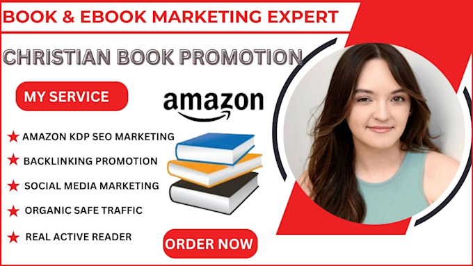 Bestseller - do effective and best selling christian book marketing amazon kdp book promotion