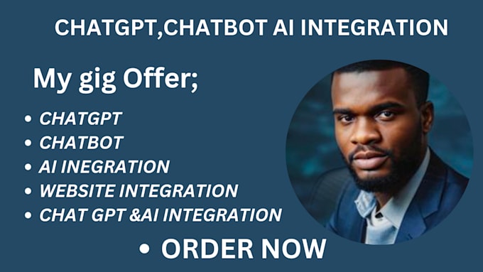 Gig Preview - Integrate your chatgpt, chatbot with your website using many chatbot press