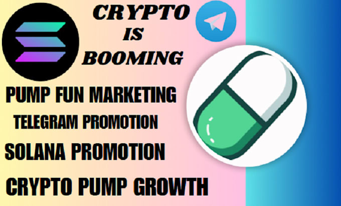 Bestseller - telegram promotion pump fun solana memecoin boost sale volume holders