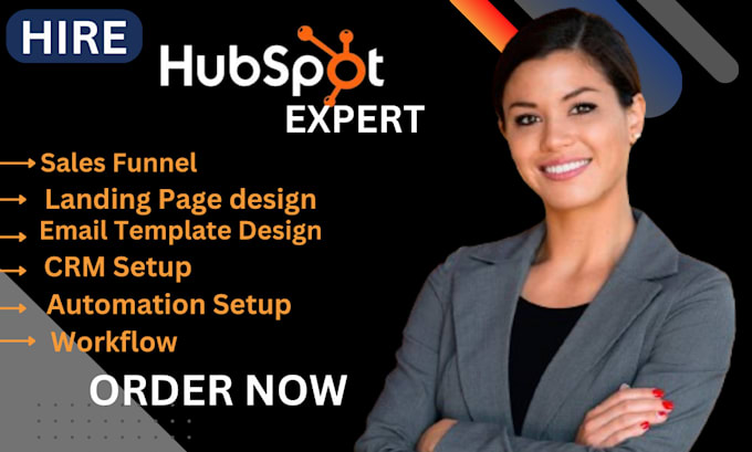 Gig Preview - Do hubspot email campaign, huspot onboarding hubspot sales automation, dashboard