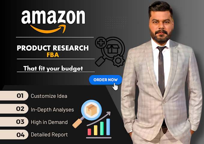 Gig Preview - Best amazon product research private label fba