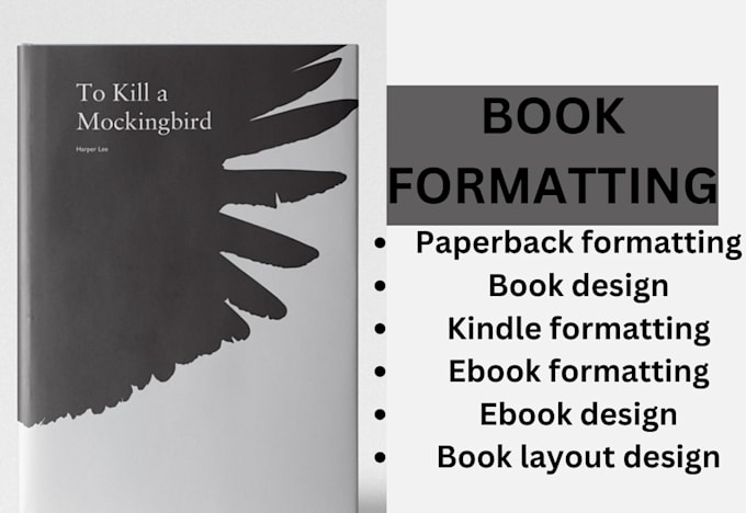 Gig Preview - Do book formatting layout design and kindle ebook formatting or print amazon kdp