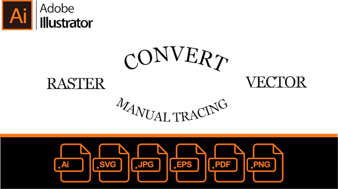 Gig Preview - Do manual vector tracing,raster to vector,vectorization