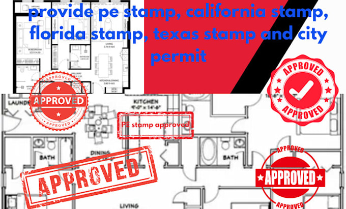 Bestseller - review and stamp your structural drawings architectural stamp for city permit