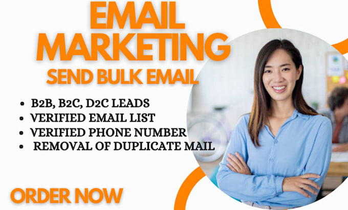 Gig Preview - Launch effective email campaigns list send bulk email to boost your business