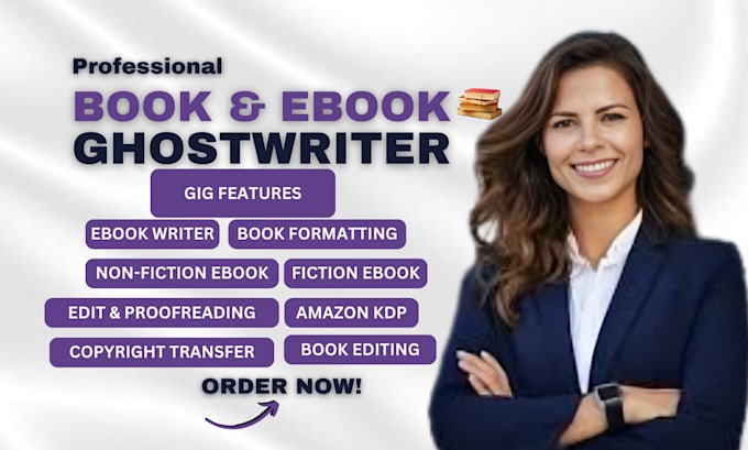 Bestseller - do KDP ebook ghostwriter book editing proofread nonfiction writer book editor