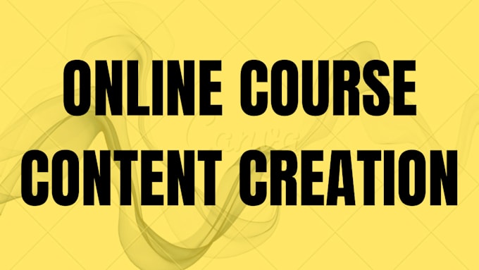 Gig Preview - Create online course content, ebook online course creation, lesson plan