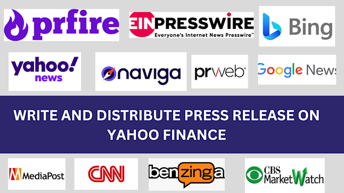 Gig Preview - Do yahoo finanace press release public relaton pr distribution guest post