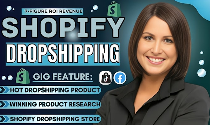 Gig Preview - Find shopify dropshipping winning products shopify dropshipping product research