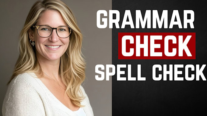 Gig Preview - Check your grammar, spelling, line editing, proofread, and format your writing