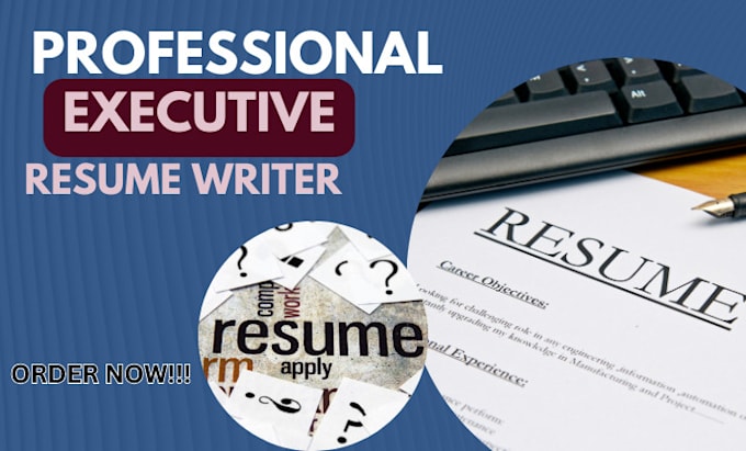 Gig Preview - Write a professional executive resume, ats resume, that lands interview