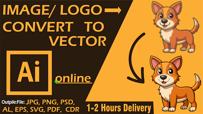 Gig Preview - Do vector tracing or convert to vector quickly