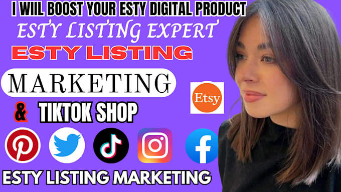 Gig Preview - Setup esty shop digital product esty seo rank esty listing esty sales esty pod