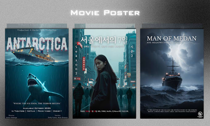 Gig Preview - Design game, movie and more poster designs that stand out