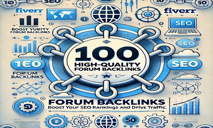 Gig Preview - Manual forum backlinks to improve your website ranking fast