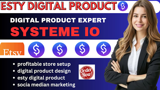 Gig Preview - Setup esty shop esty digital product esty listing esty seo esty pod