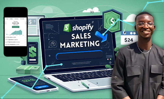 Gig Preview - Boost your shopify sales with expert marketing and store promotion