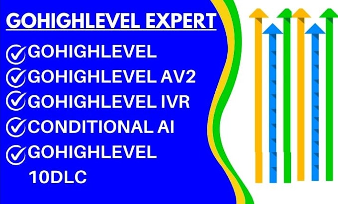 Gig Preview - Setup gohighlevel ivr a2p conversational ai gohighlevel 10dlc registration