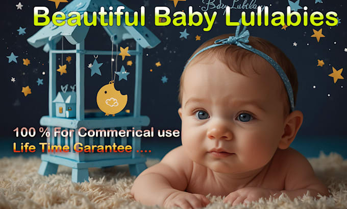 Gig Preview - Create 3 hours and 30 lullaby baby sleep videos for youtube