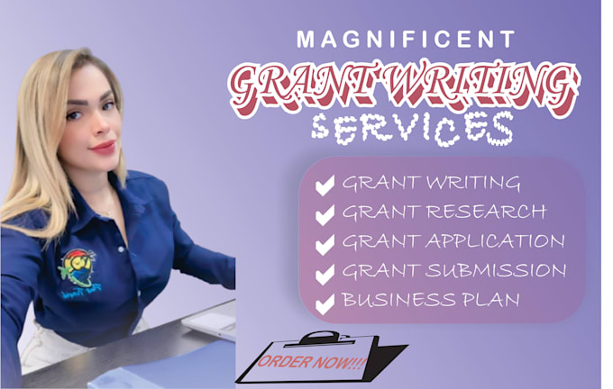 Gig Preview - Write grant proposal grant application business plan